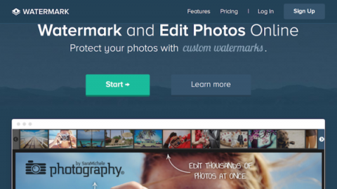 خدمة Watermark لإضافة حقوق على الصور بسهولة خدمة Watermark لإضافة حقوق على الصور بسهولة