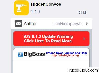 أداة HiddenConvos ..... مجانية تمكنك من إخفاء الرسائل على النظام أداة HiddenConvos ..... مجانية تمكنك من إخفاء الرسائل على النظام