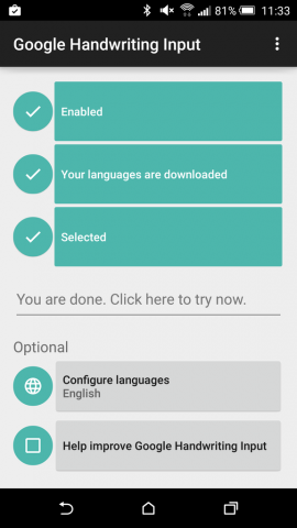 Google ... تطرح لوحة مفاتيح جديدة للكتابة بخط اليد على أجهزة أندرويد(فيديو) Google ... تطرح لوحة مفاتيح جديدة للكتابة بخط اليد على أجهزة أندرويد(فيديو)