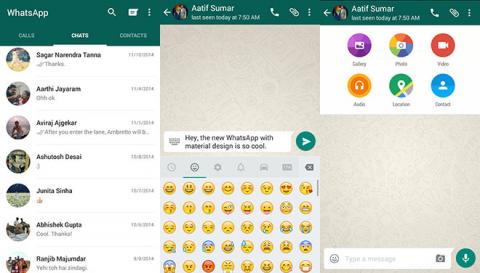 تحديث جديد لبرنامج WhatsApp على الأندرويد يقدم التصميم الجديد تحديث جديد لبرنامج WhatsApp على الأندرويد يقدم التصميم الجديد