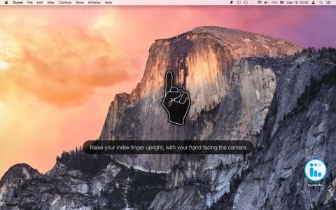 تحكم بحاسوب Mac ... عبر حركة اليد أمام الكاميرا تحكم بحاسوب Mac ... عبر حركة اليد أمام الكاميرا